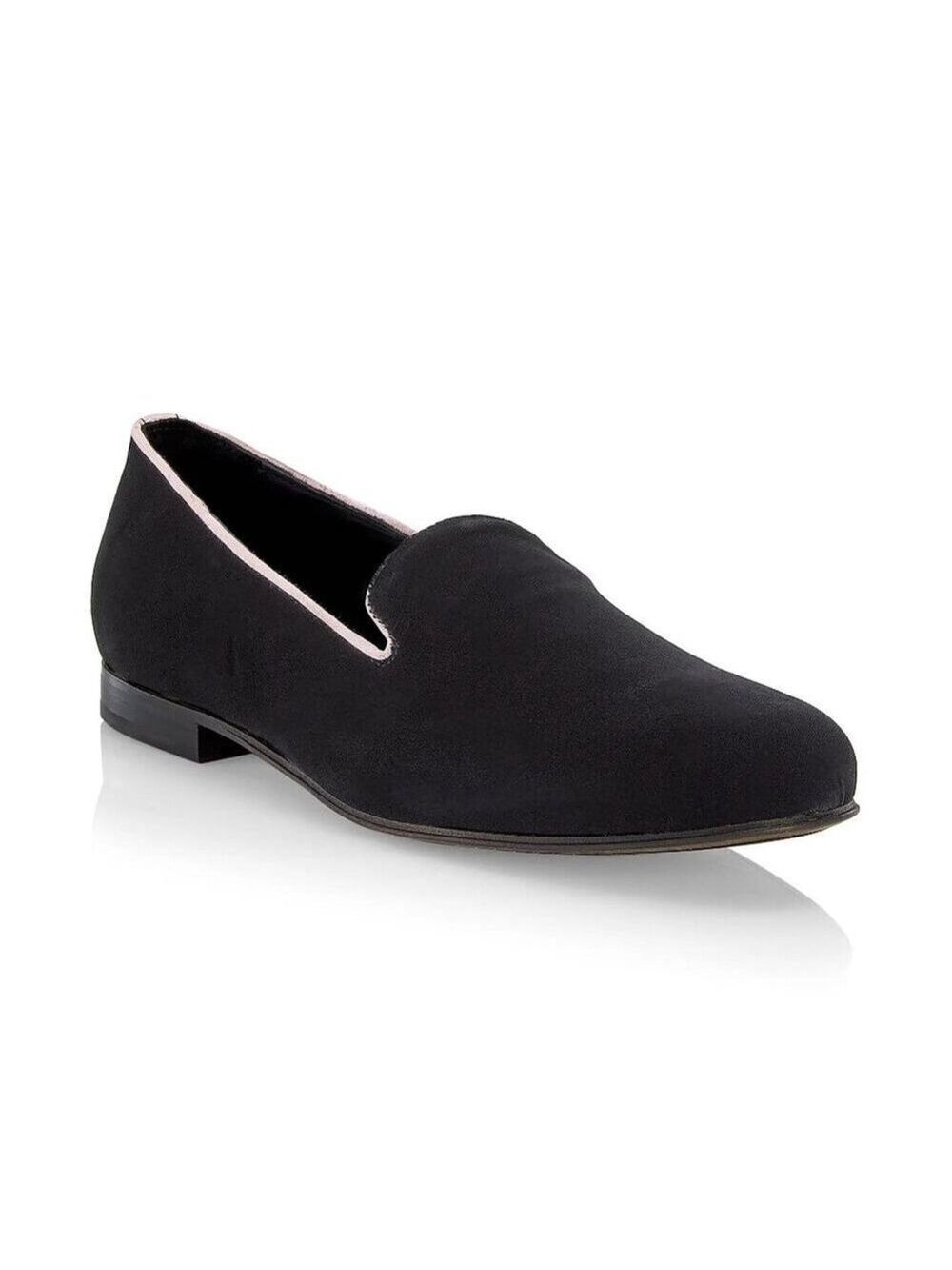 Saks Fifth Avenue COLLECTION Velvet Loafers sz 9.5